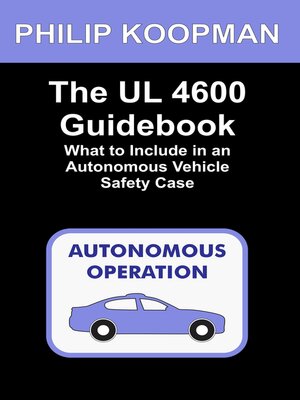 cover image of The UL 4600 Guidebook